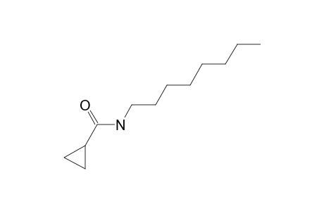 Cyclopropanecarboxamide, N-octyl-