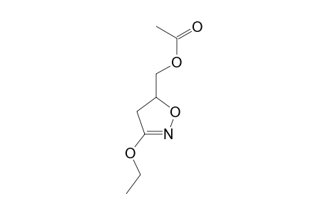 (3-ethoxy-4,5-dihydro-1,2-oxazol-5-yl)methyl acetate