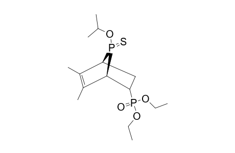 ENDO-2-(DIETHOXYPHOSPHORYL)-5,6-DIMETHYL-ANTI-7-ISOPROPOXY-7-PHOSPHABICYCLO-[2.2.1]-HEPT-5-ENE-P-SULFIDE