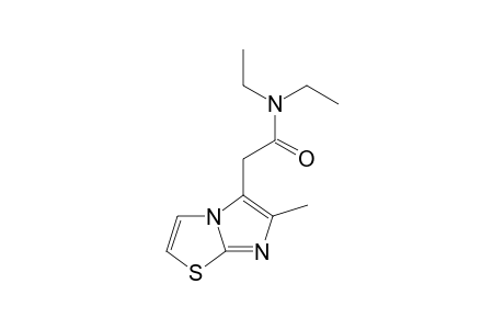 N,N-Diethyl-2-(6-methylimidazo[2,1-b]thiazol-5-yl)acetamide