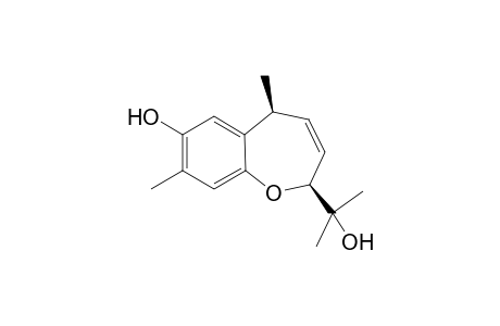 (2R,5R)-2-(1-hydroxy-1-methyl-ethyl)-5,8-dimethyl-2,5-dihydro-1-benzoxepin-7-ol