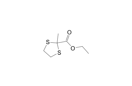 1,3-Dithiolane-2-carboxylic acid, 2-methyl-, ethyl ester
