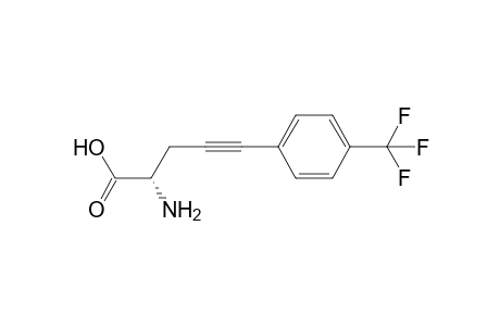 (S)-2-Amino-5-[4-(trifluoromethyl)benzene]pent-4-ynoic acid