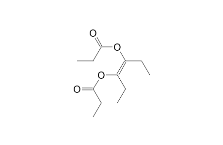 3-Hexene-3,4-diol, dipropanoate, (Z)-