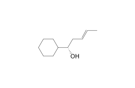 (S,E)-1-Cyclohexylpent-3-en-1-ol