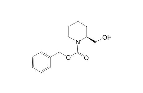 (phenylmethyl) 2-(hydroxymethyl)piperidine-1-carboxylate