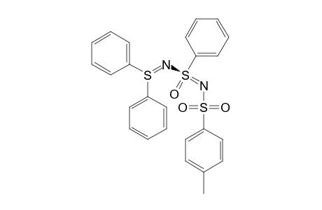 Sulfilimine, N-[N-[(4-methylphenyl)sulfonyl]-S-phenylsulfonimidoyl]-S,S-diphenyl-