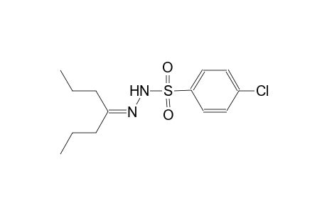4-chloro-N'-(1-propylbutylidene)benzenesulfonohydrazide