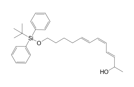 (3E,5Z,7E)-12-(tert-Butyldiphenylsilanyloxy)dodeca-3,5,7-trien-2-ol