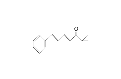 4,6-Heptadien-3-one, 2,2-dimethyl-7-phenyl-