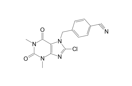 Benzonitrile, 4-[(8-chloro-1,2,3,6-tetrahydro-1,3-dimethyl-2,6-dioxo-7H-purin-7-yl)methyl]-