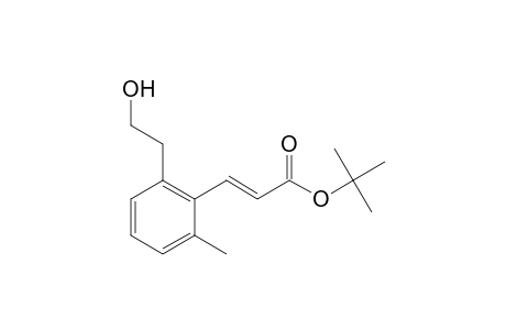 (E)-tert-Butyl 3-(2-(2-hydroxyethyl)-6-methylphenyl)acrylate