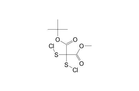 Propanedioic acid, bis(chlorothio)-, 1,1-dimethylethyl methyl ester