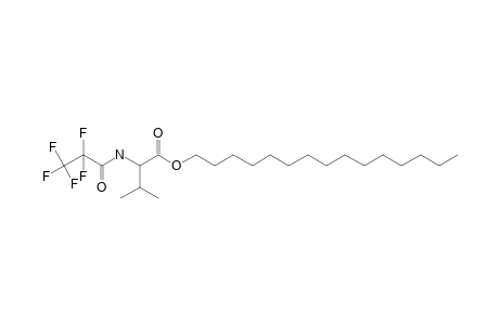 L-Valine, N-pentafluoropropionyl-, pentadecyl ester