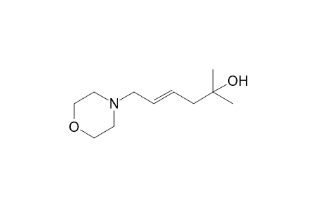(E)-2-Methyl-6-morpholino-4-hexen-2-ol