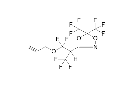 3-(2-PROPARGYLOXY-1,1,1,3,3-PENTAFLUORO-2-PROPYL)-5,5-BIS(TRIFLUOROMETHYL)-1,4,2-DIOXAZOLINE