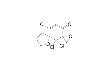 4,4,10-trichloro-2,6-dioxadispiro[2.1.4^{5}.3^{3}]dodec-10-en-12-one