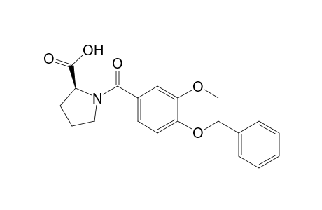 (2S)-N-(4-Benzyloxy-3-methoxy)benzoylproline