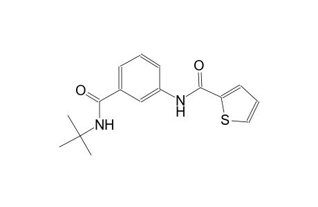 N-{3-[(tert-butylamino)carbonyl]phenyl}-2-thiophenecarboxamide