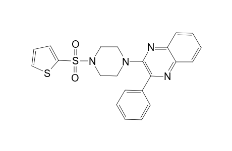 2-Phenyl-3-[4-(thiophene-2-sulfonyl)piperazin-1-yl]quinoxaline