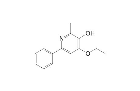 4-Ethoxy-3-hydroxy-2-methyl-6-phenylpyridine