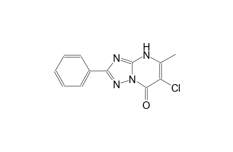 6-chloro-5-methyl-2-phenyl[1,2,4]triazolo[1,5-a]pyrimidin-7(4H)-one