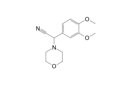 2-(3,4-Dimethoxyphenyl)-2-(morpholin-1-yl)acetonitrile