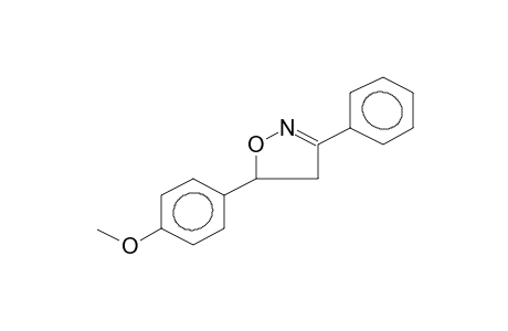 5-(4-METHOXYPHENYL)-3-PHENYL-4,5-DIHYDROISOXAZOLE