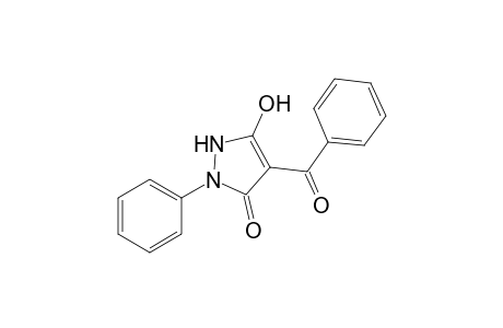 4-Benzoyl-1,2-dihydro-5-hydroxy-2-phenyl-3H-pyrazol-3-one