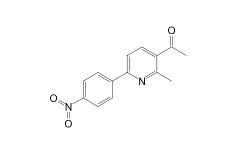 3-Acetyl-2-methyl-6-(p-nitrophenyl)pyridine