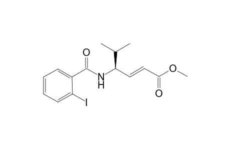 (S,E)-Methyl 4-[(2-Iodobenzoyl)amino]-5-methyl-2-hexenoate