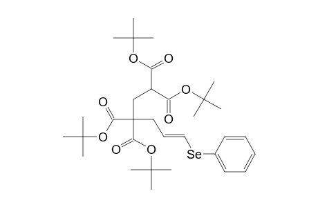 (E)-6-(phenylseleno)-5-hexene-1,1,3,3-tetracarboxylic acid tetratert-butyl ester