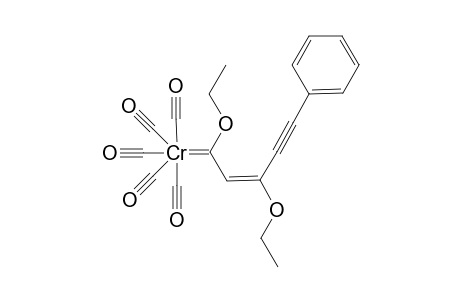 (3E)-2,4-Diethoxy-6-phenyl-1-pentacarbonylchroma-1,3-hexadien-5-yne