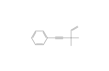 3,3-Dimethylpent-4-en-1-ynylbenzene