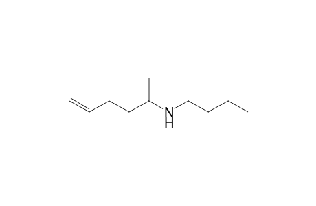 Butyl(1-methylpent-4-enyl)amine