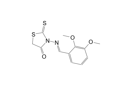 3-{[(E)-(2,3-dimethoxyphenyl)methylidene]amino}-2-thioxo-1,3-thiazolidin-4-one