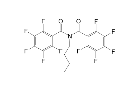 Benzamide, pentafluoro-N-(pentafluorobenzoyl)-N-butyl-