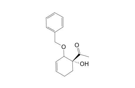 (1R*,2S*)-1-Acetyl-2-benzyloxy-3-cyclohexen-1-ol