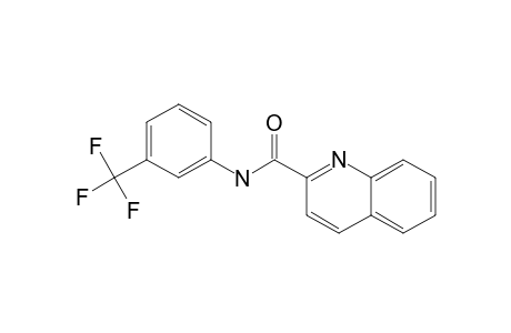 N-(3-TRIFLUOROMETHYLPHENYL)-QUINOLINE-2-CARBOXAMIDE