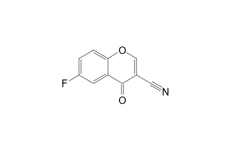 6-fluoranyl-4-oxidanylidene-chromene-3-carbonitrile