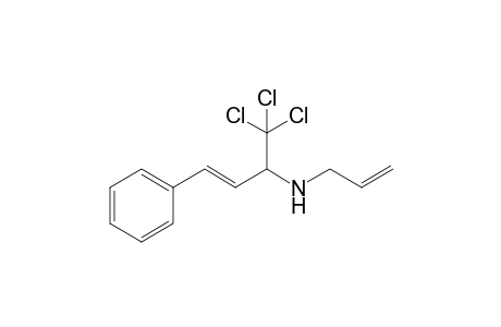 N-(4,4,4-Trichloro-1-phenylbut-1-en-3-yl)-2-propenylamine