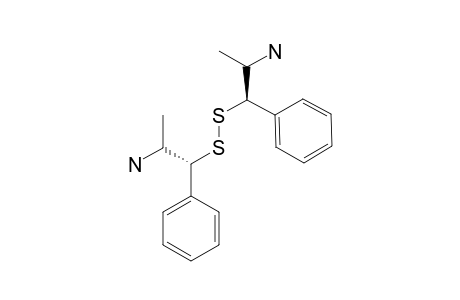 Bis-1-(2-amino-1-phenylpropyl)-disulfid, (threo)