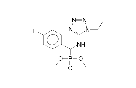 O,O-DIMETHYL[PARA-FLUORO-ALPHA-(1-ETHYLTETRAZOL-5-YLAMINO)BENZYL]PHOSPHONATE