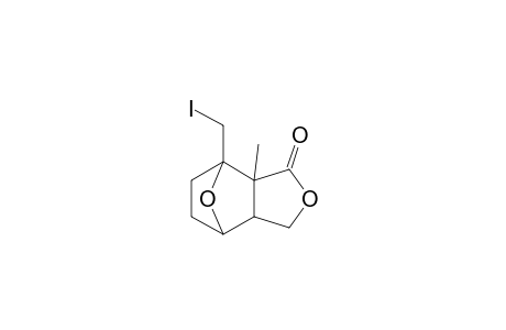 1-(Iodomethyl)-2-methyl-4,10-dioxatricyclo[5.2.1.0(2,6)]decan-3-one