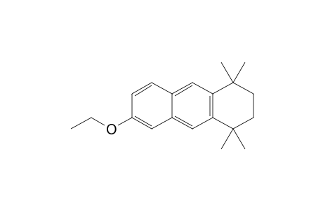 1,2.3,4-Tetrahydro-1,1,4,4-tetramethyl-6-ethoxyanthracene