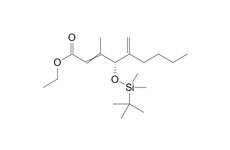 ethyl (4S)-4-[tert-butyl(dimethyl)silyl]oxy-3-methyl-5-methylene-non-2-enoate