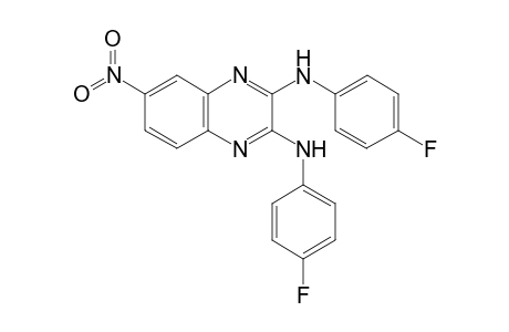 2,3-Quinoxalinediamine, N(2),N(3)-bis(4-fluorophenyl)-6-nitro-