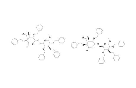 METHYL-O-(2,4-DI-O-BENZYL-ALPHA-D-GALACTOPYRANOSYLURONO-3,6-LACTONE)-(1->6)-2,3,4-TRI-O-BENZYL-ALPHA-GLUCOPYRANOSIDE