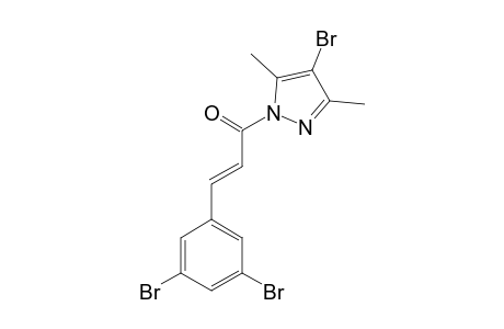 4-BROMO-1-[3-(3,5-DIBROMOPHENYL)-PROPANOYL]-PYRAZOLE