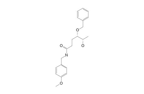 SYN-(4S,5S)-4-BENZYLOXY-5-HYDROXY-N-(4-METHOXYBENZYL)-HEXANOYL-AMIDE